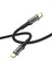 Type-C To Type-C Pd Şarj ve Data Kablo Wiwu WI-C016 Geek Serisi 100W 1.2 Metre Siyah 4