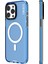 Apple iPhone 15 Pro Max Uyumlu Magsafe Şarj Özellikli Youngkit Crystal Color Serisi Kılıf Mavi 1