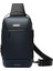 Göğüs Çantası Erkek Iş Crossbody Çanta Erkek USB Omuz Çantası Moda Rahat Çok Fonksiyonlu Rahat Göğüs Çantası (Yurt Dışından) 1