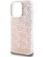 Apple iPhone 15 Pro Hello Kitty Lisanslı Renk Geçişli Elektroplating Kaplama Kitty Head Pembe 4