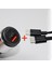 Metal Hızlı Araç Şarj Cihazı 45W Type-C + USB Port Aynı Anda2 Cihaz Şarj Edilebilir Kablolu Set 2