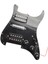Pickguard Scratch Plate Profesyonel Gitar Yedek Parçalarının Yerini Alır Siyah (Yurt Dışından) 1