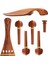 Red Wood 4/4 Keman Tam Set Kuyruk Parçası + Akort Peg + Uç (Yurt Dışından) 3