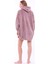 Lunaberry Yılbaşı Kapüşonlu Oversize Peluş Welsoft Traşlı Kumaş Sweat Panço Battaniye Giyilebilir Kışlık Pijama 4