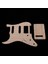 Bambu 1ply Pickguard Scratch St Akustik Parçaları Aksesuarına (Yurt Dışından) 4