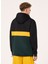 Siyah - Yeşil Erkek Kapüşonlu Baskılı Sweatshirt FOA404727 Tnp Nose Grab Softshell H 2