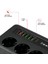 3 LÜ Akıllı Priz Akım Korumalı,5 USB ve 1 Type-C Pd 20W Bağlantılı 2 Metre Kablolu Beyaz 3