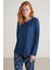 Uzun Kol Kadın Pijama Takım W619 2