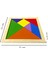 Wooden Toys Doğal Ahşap Eğitici Oyuncak 7 Parça Mini Tangram 5