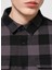 Siyah - Gri Erkek Kareli Gömlek FOA402577 Bear Cozy Flannel 4