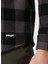 Siyah - Gri Erkek Kareli Gömlek FOA402577 Bear Cozy Flannel 5