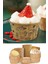 Muffin Kağıt Karton Yazı Desenli Cupcake Kek Kalıbı Kapsülü Kabı - 50 Adetlik 10 Paket 3