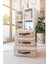 Jüt Kapaklı Dolap Içi Organizer Takı, Makyaj, Banyo, Ofis Düzenleyici Saklama Kutusu 35X26X15 cm 1