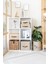 Jüt Kapaklı Dolap Içi Organizer Takı, Makyaj, Banyo, Ofis Düzenleyici Saklama Kutusu 30X23X13 cm 2