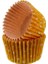 Cupcake Kalıbı Pet Kapsül Kek KALIBI48X34 mm - 100 Adet Kar Desenli Turuncu 3