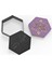 Kurabiye Damga & Kesici Set Altıgen 9,0 cm x 9,0 cm x 1,9 cm 1