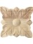 1 Adet Kauçuk Ahşap Oyma Kare Köşe Çiçek Onlay Aplike 8*8 cm (Yurt Dışından) 1