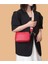 Hakiki Deri Kadın Çantası 2024 Yeni Moda Moda Basit Tek Omuz Crossbody Çanta Ilk Katman Inek Derisi Küçük Kare Çanta (Yurt Dışından) 5
