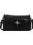 Retro Parlak Küçük Kare Düz Renk Koltukaltı Banliyö Crossbody Çanta (Yurt Dışından) 1