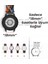 Huawei Watch Gt 4 41MM Ile Uyumlu 18MM Fiberlink Manyetik Tokalı Örgü Kordon 3
