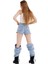 Denim Fermuarlı Yüksek Bel Şort ve Pantolon Jean 4