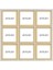Dokuzlu 20X20 Çerçeve ( Postersiz ) - BOS1028 2