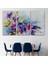 Modern Sanat Soyut Çiçekler Dekoratif Kanvas Duvar Tablo-3650 3