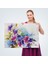 Modern Sanat Soyut Çiçekler Dekoratif Kanvas Duvar Tablo-3650 4