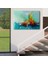 Çağdaş Sanat Soyut Yağlıboya Görünüm Dekoratif Tablo-3614 5