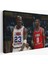 Michael Jordan Ve Kobe Bryant Kanvas Tablo-5153 1