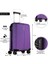 Ççs 5224 Mor Polipropilen Valiz Seti - Lier 4