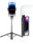 Cep Telefonu Bluetooth Özçekim Çubuğu Masaüstü Canlı Yayın Cep Telefonu Standı Zemin Entegre Tripod Dolgu Işığı (Yurt Dışından) 1