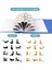 Tangram Manyetik Çıkartmalar Ilkokul Öğrencileri Anaokulu Erken Eğitim Eğitici Oyuncaklar (Yurt Dışından) 4