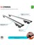Volkswagen Caddy 2010-2015 Hook Anahtarlı Model Gri Ara Atkı 1