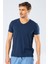T-shirt Erkek V Yaka Likralı 2
