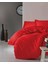 Tek Kişilik Saten Nevresim Takımı Elegante Kırmızı 2