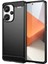 Xiaomi Redmi Note 13 Pro Plus Global Brushed Carbon Fiber Silikon Kılıf - Siyah AL3332 1