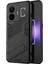 Realme Gt3 Matrix Serisi Armor Standlı Perfect Koruma Kılıf - Siyah AL3416 1