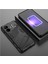 Realme Gt3 Matrix Serisi Armor Standlı Perfect Koruma Kılıf - Siyah AL3416 3