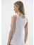 Kadın Güpür Detaylı V Yaka Askılı Kaşkorse Pamuklu Atlet 2