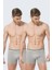 Erkek Likralı Boxer (2li Paket) 1