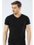 Erkek T-shirt V Yaka 3