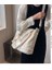 Moda Kanvas Geniş Askılı Vintage Tote Bez Çanta (Yurt Dışından) 2