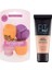 RT-1570 Miracle Ten Makyaj Süngeri 6lı ve Maybelline New York Mat Fondöten Fit Me Matte Poreless Foundation No: 122 2li Set 1