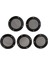 5 2 Inç Hoparl Dekoratif Yuvarlak Subwoofer Izgarası (Yurt Dışından) 2