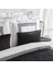 White Col Bruce Yatak Runner Set Siyah 4