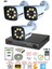 3 Kameralı 5mp Lens 1080P 2mp Color Görüntü 8 Warm LED Gece Görüş Fullhd Güvenlik Kamera 5520W 320 1