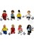 Beautiful Youth 8 Parça Futbol Yıldızı Figürleri Messi Beckham Ronaldo Yapı Taşı Minifigure Oyuncaklar (Yurt Dışından) 1