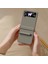 Samsung Galaxy Z Flip 5 Kalem Tepsisi Deri Menteşe Cep Telefonu Kılıfı (Yurt Dışından) 3