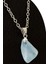 Sertifikalı Ham Işlenmemiş Mavi Topaz Taşı Kolye (5-8 Ct) 1